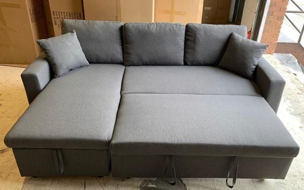 Sofa giường bằng vải nỉ