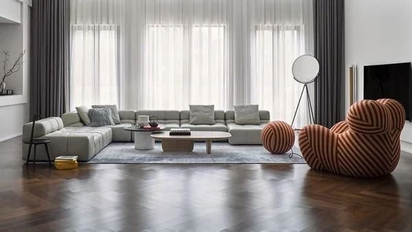 Sofa da thật B & B Italia