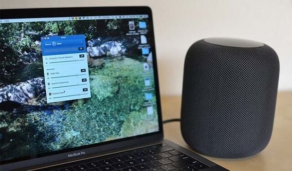 Có thể sử dụng Homepod để phát loa cho máy tính Macbook nhà Táo