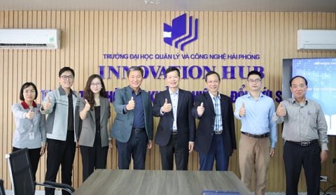 HPU làm việc với Chủ tịch Hiệp hội Doanh nghiệp Hàn Quốc tại Hải Phòng: Mở ra cơ hội hợp tác đào tạo và tuyển dụng