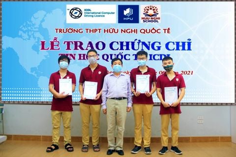 Lễ trao chứng chỉ tin học quốc tế ICDL