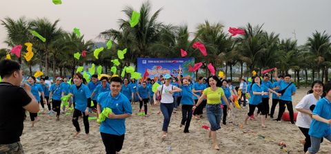 Sinh viên khoá 26 tham gia hoạt động ngoại khoá, trải nghiệm tại Quảng Ninh