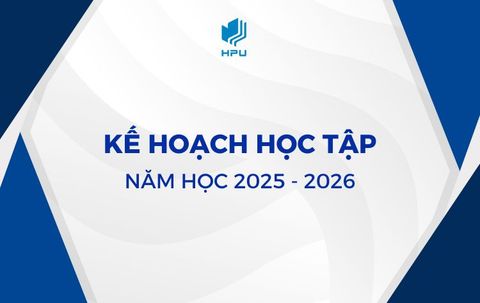Kế hoạch học tập năm học 2025 - 2026