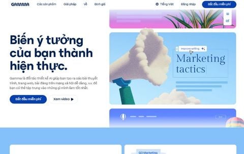 GAMMA - “Trợ lý ảo” giúp sinh viên HPU tạo slide thuyết trình nhanh, đẹp, chuyên nghiệp