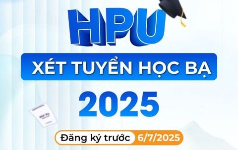 Xét học bạ 2025 - Không áp lực điểm thi, mở rộng cơ hội vào đại học