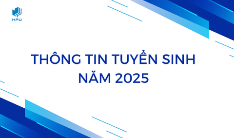 Thông tin tuyển sinh năm 2025 Trường Đại học Quản lý và Công nghệ Hải Phòng