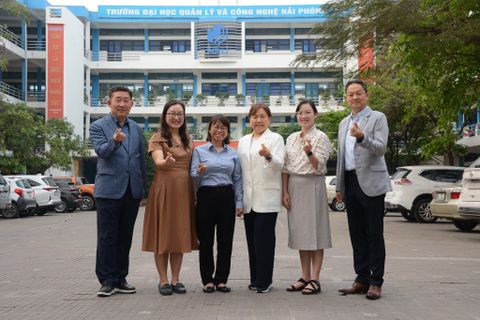 Hợp tác và phát triển, Trường ĐH Quản lý và Công nghệ Hải phòng, và Trường Văn hóa Keimyung (Hàn quốc)