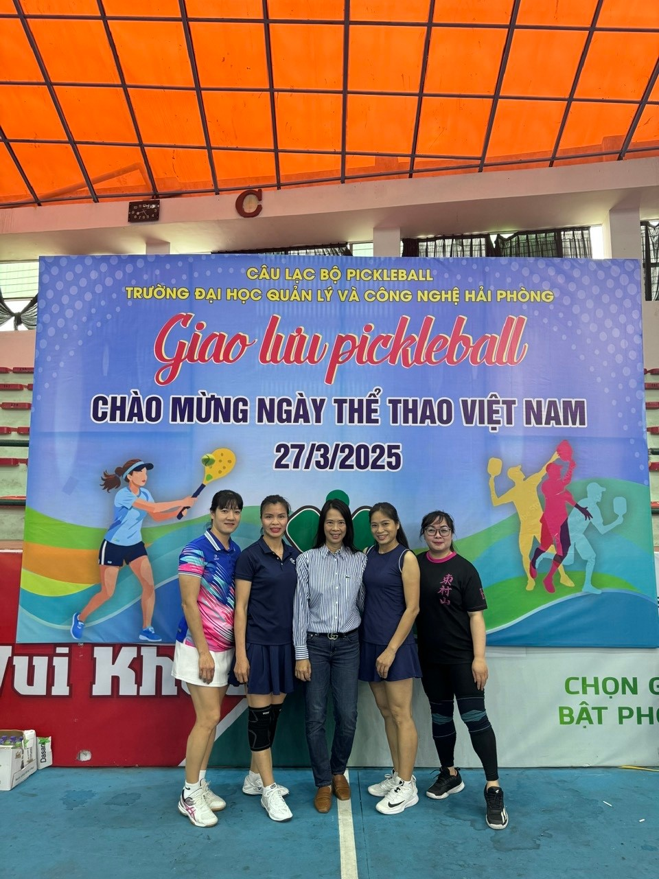 Giao lưu các câu lạc bộ Pickle Ball khối các trường đại học trên địa bàn Thành phố Hải Phòng