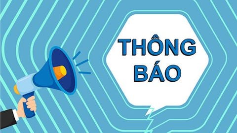 Thông báo về việc sinh viên nghỉ học quá thời hạn cho phép
