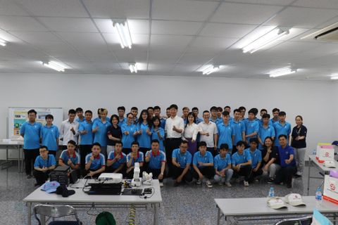 Sinh viên Khoa Điện – Điện tử và Khoa Công nghệ thông tin tham quan thực tế tại KCN Nhật Bản -Hải Phòng: Những bài học từ chuyến đi trải nghiệm