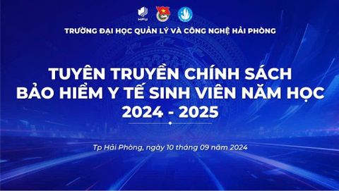CHƯƠNG TRÌNH TUYÊN TRUYỀN CHÍNH SÁCH BẢO HIỂM Y TẾ CHO SINH VIÊN NĂM 2024
