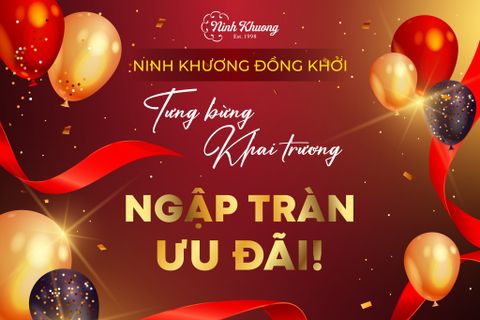 GRAND RE-OPENING – KHUYẾN MÃI LÊN ĐẾN 50% TẠI NINH KHƯƠNG ĐỒNG KHỞI