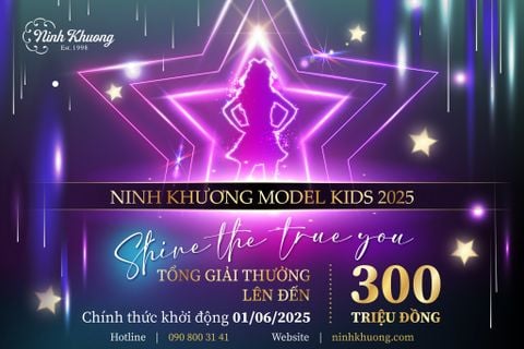 CHÚC MỪNG TOP 50 – VÒNG 1 CUỘC THI NINH KHƯƠNG MODEL KIDS 2025