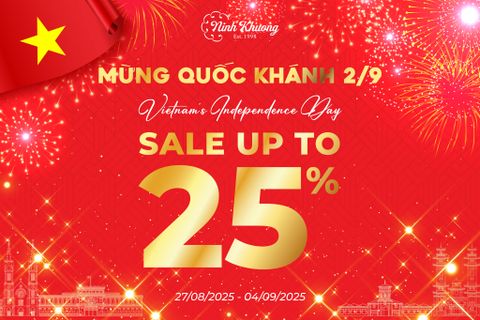 NINH KHƯƠNG KHUYẾN MÃI ĐẶC BIỆT MỪNG QUỐC KHÁNH 2/9