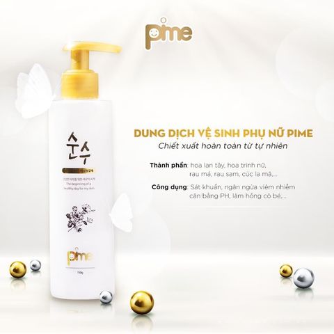 Gel dung dịch vệ sinh phụ nữ Pime - Sự lựa chọn an toàn cho vùng kín