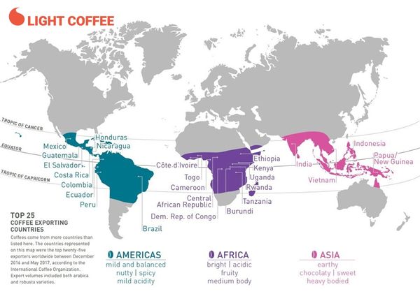 cà phê thế giới
