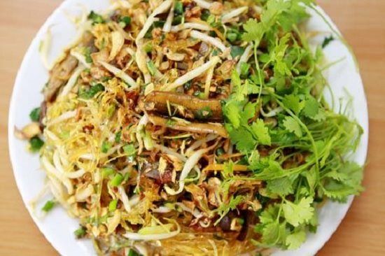 Mực khô xào miến, đơn giản nhưng dễ chết thèm