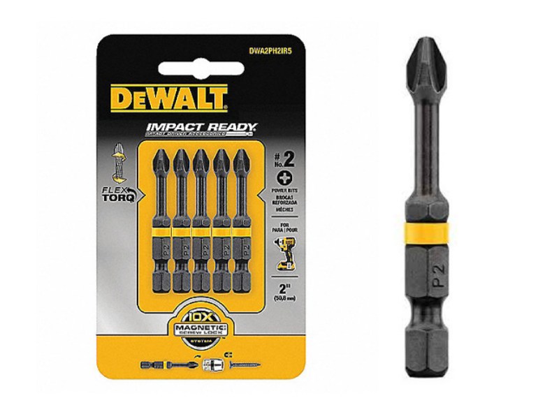 Bộ 5 Mũi Vít PH2 Dewalt DWA2PH2IR5-Z