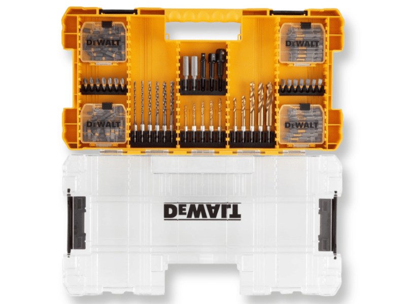 Bộ mũi khoan và mũi vít 115 chi tiết DeWalt DWACS115