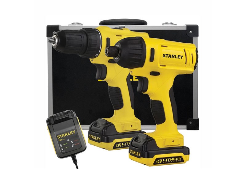 Bộ khoan vặn vít pin Stanley SCHI121S2FK-B1
