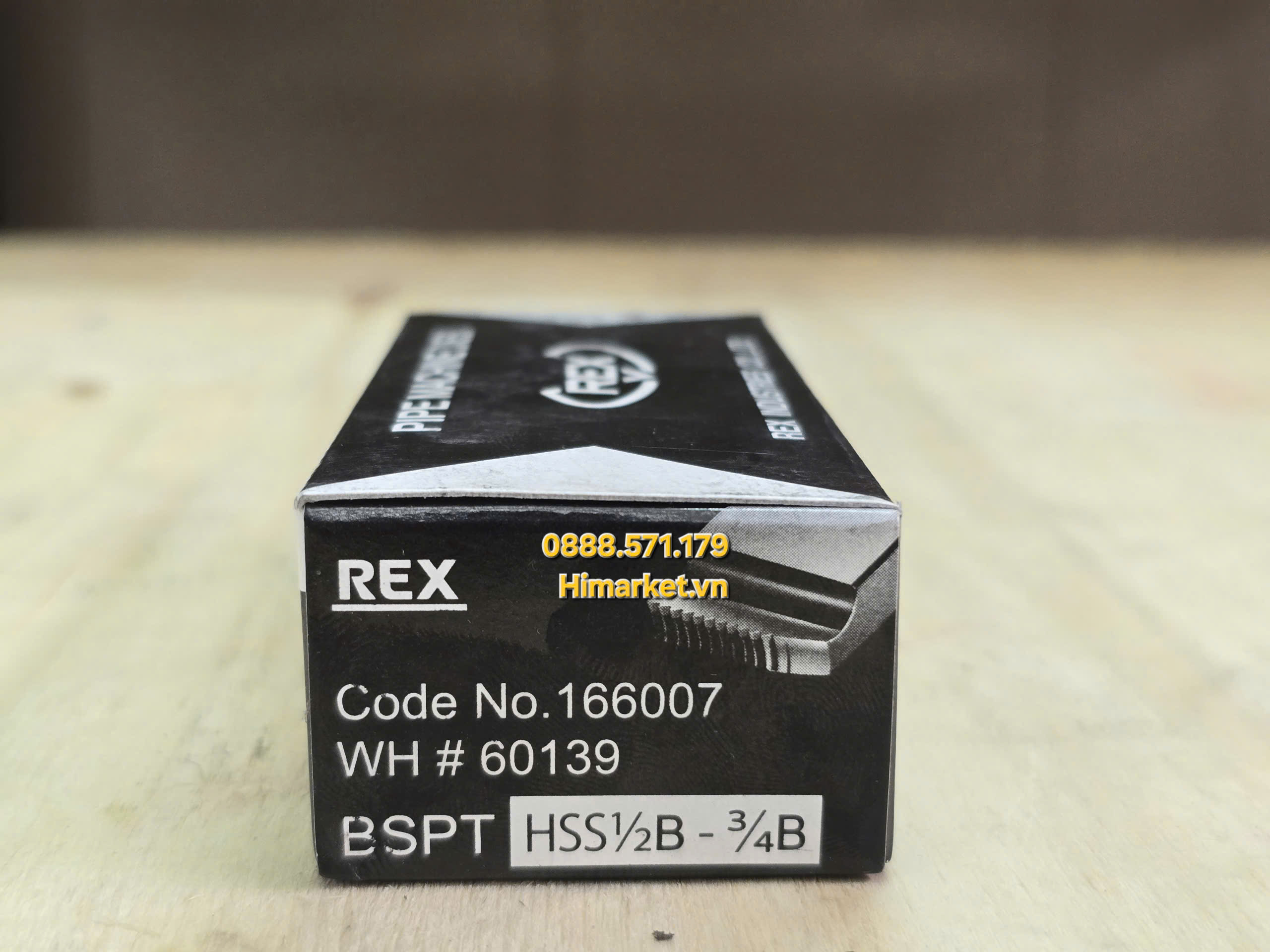 Bộ dao tiện ren ống inox Rex