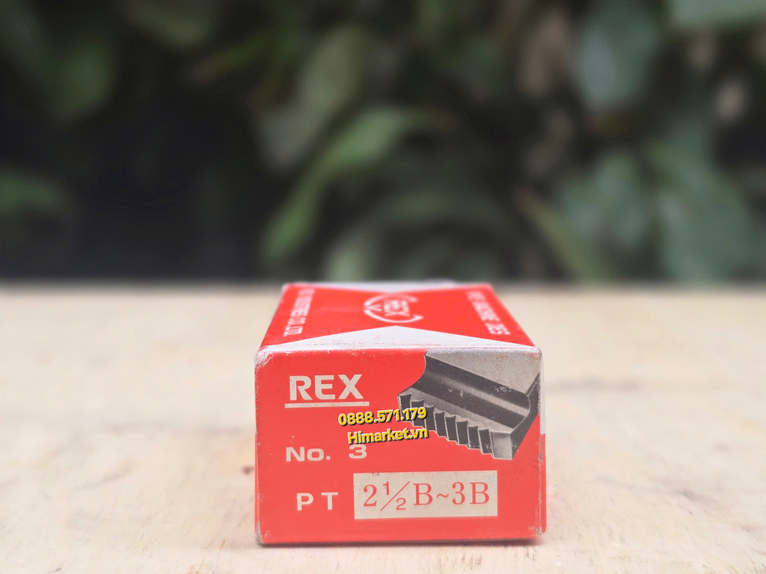 Toàn cảnh bộ dao tiện ren ống Rex