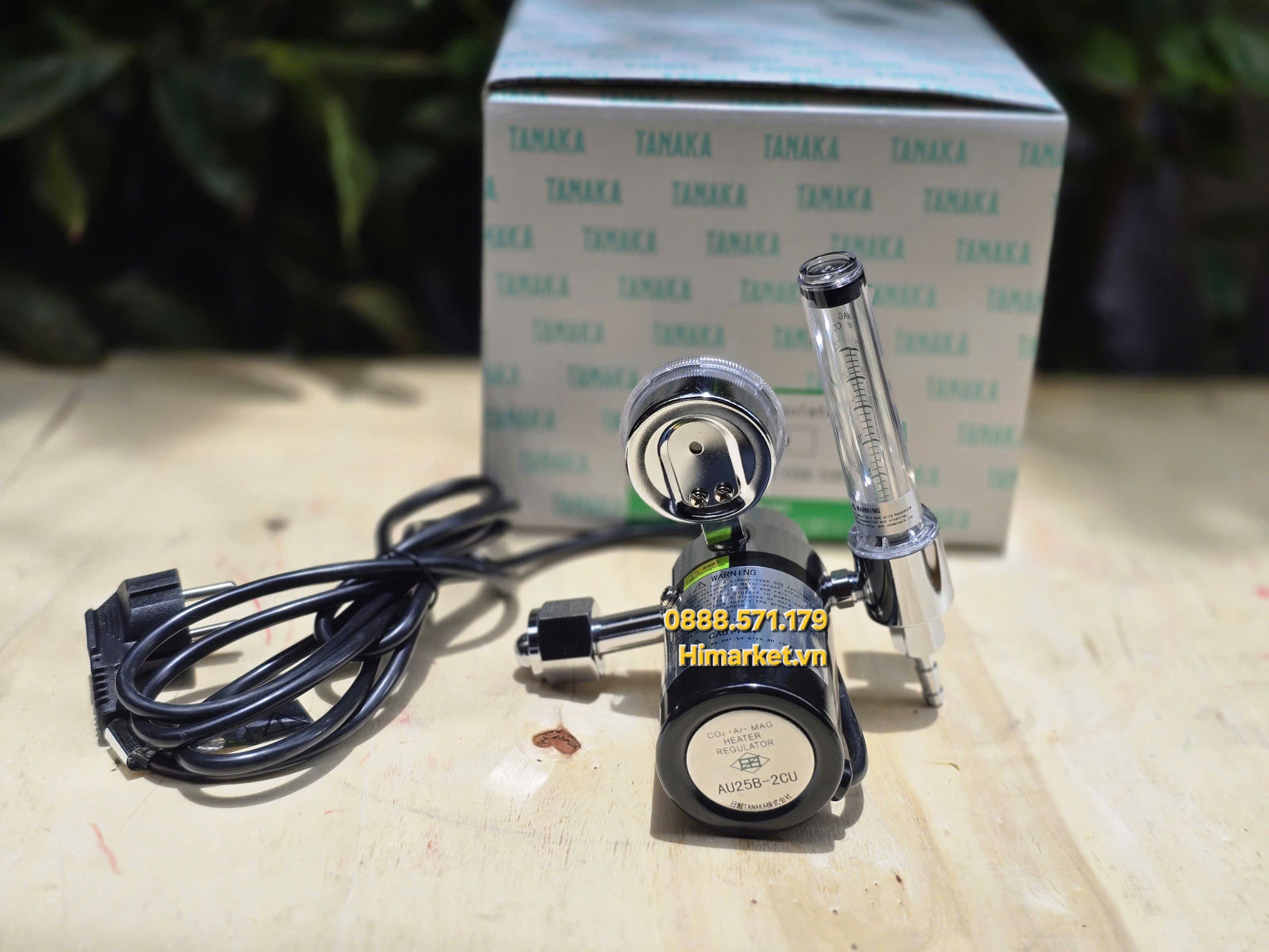 Cận cảnh đồng hồ CO2 Tanaka AU25B-2CU