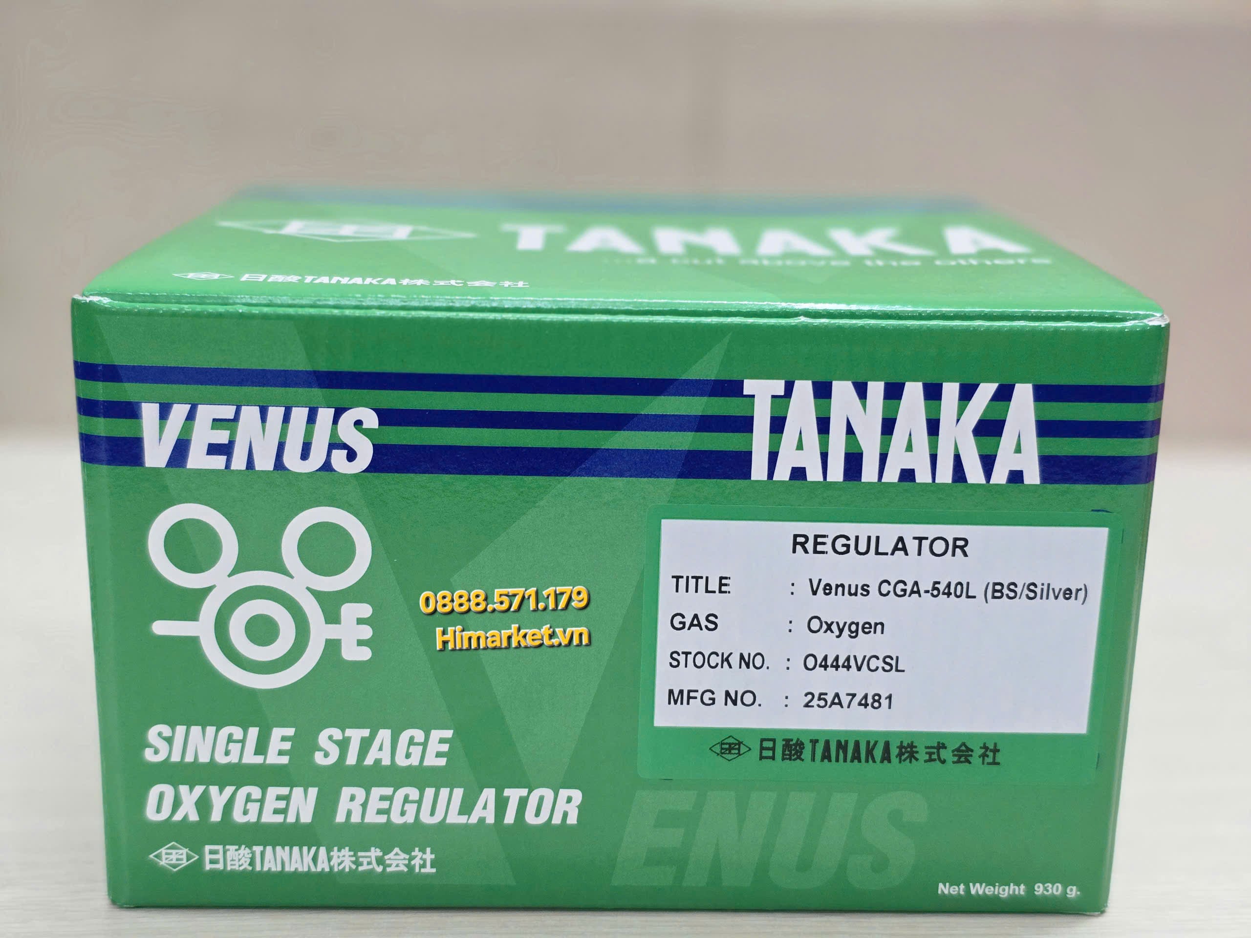 Đồng hồ Oxy Tanaka Venus CGA-540L
