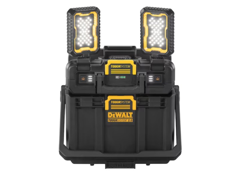 Hộp dụng cụ Dewalt DWST08061-8 có đèn chiếu sáng, chính hãng Israel, 4000 lumen