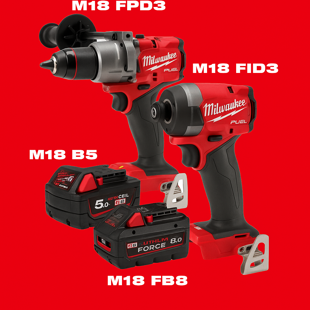 Combo Máy Khoan Milwaukee M18 FPD3