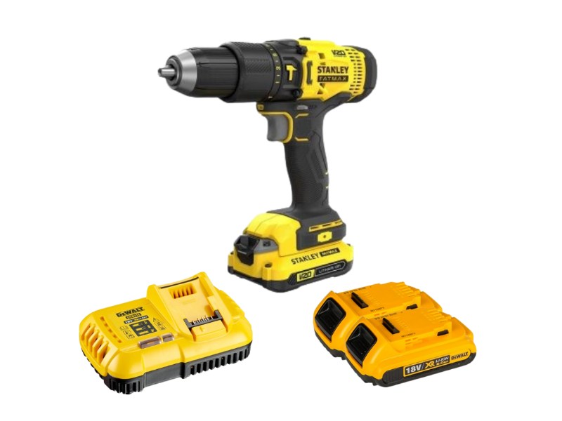 Máy khoan dùng pin Stanley SCD711D2K-B1