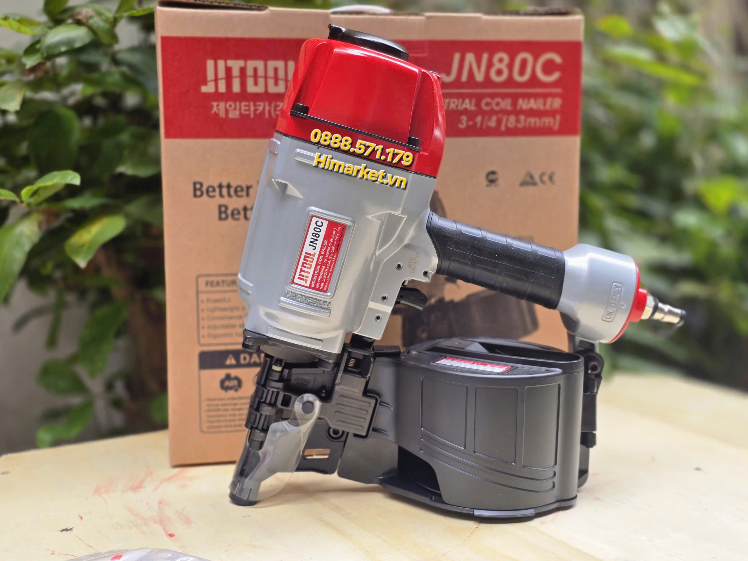 Thân máy và tay cầm của Jitool JN80C