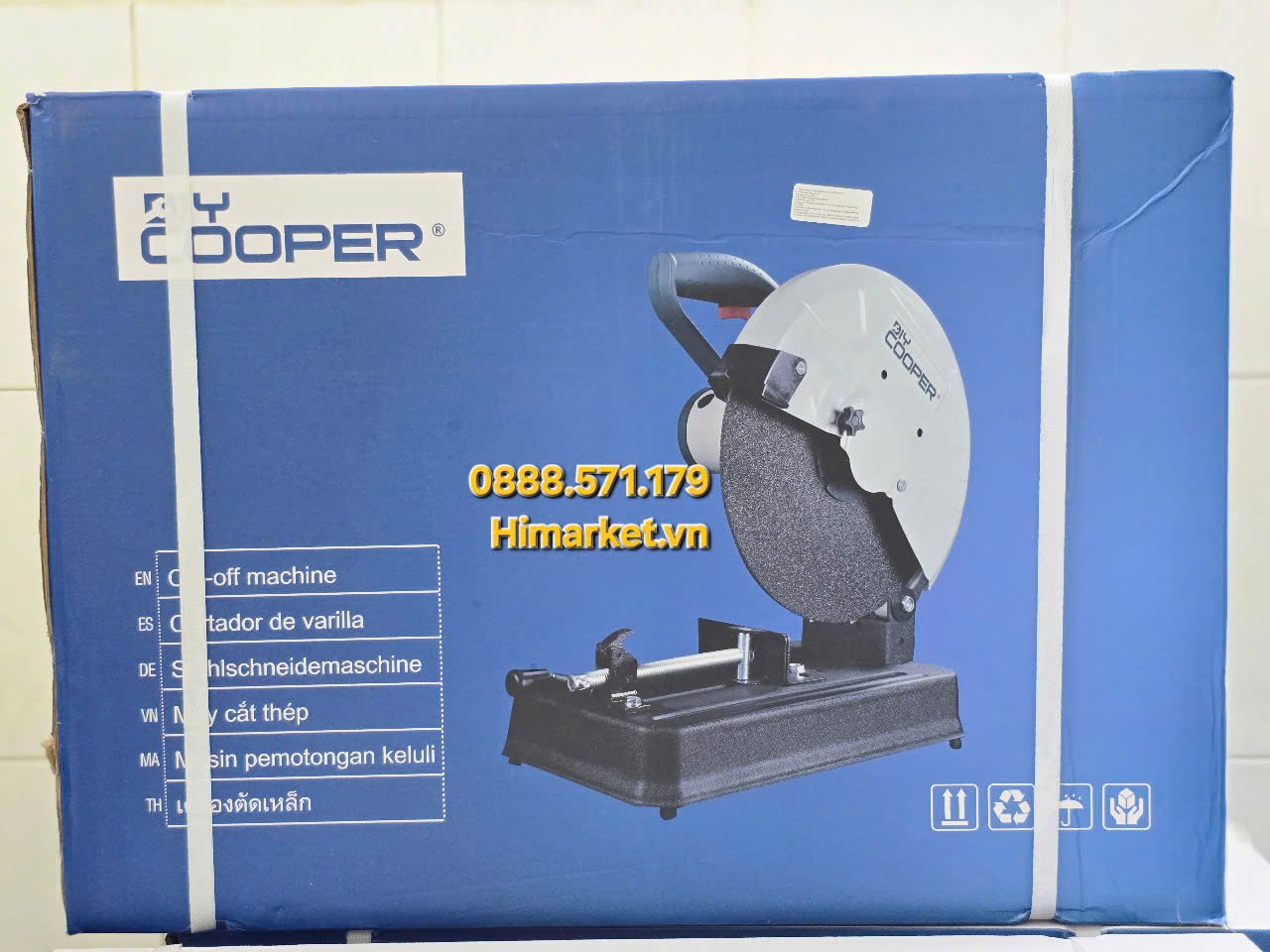 Máy cắt sắt COOPER CP9316 toàn cảnh