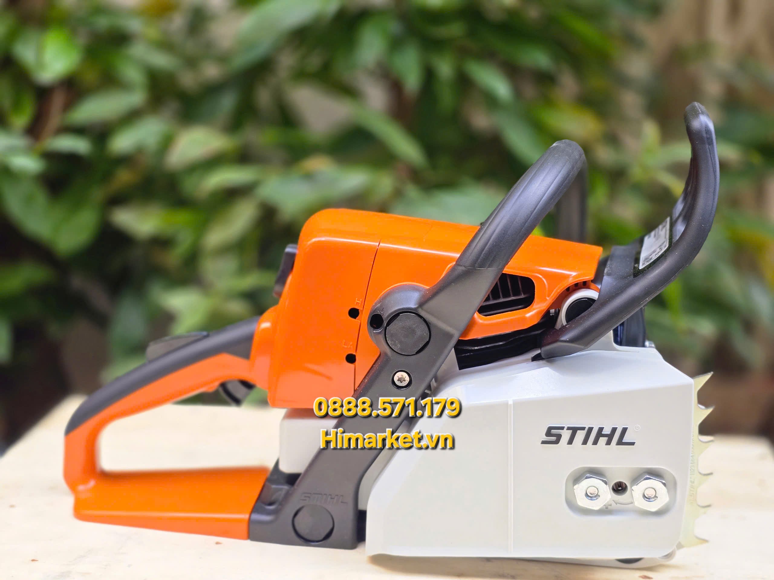Góc nghiêng máy cưa xích STIHL MS-250