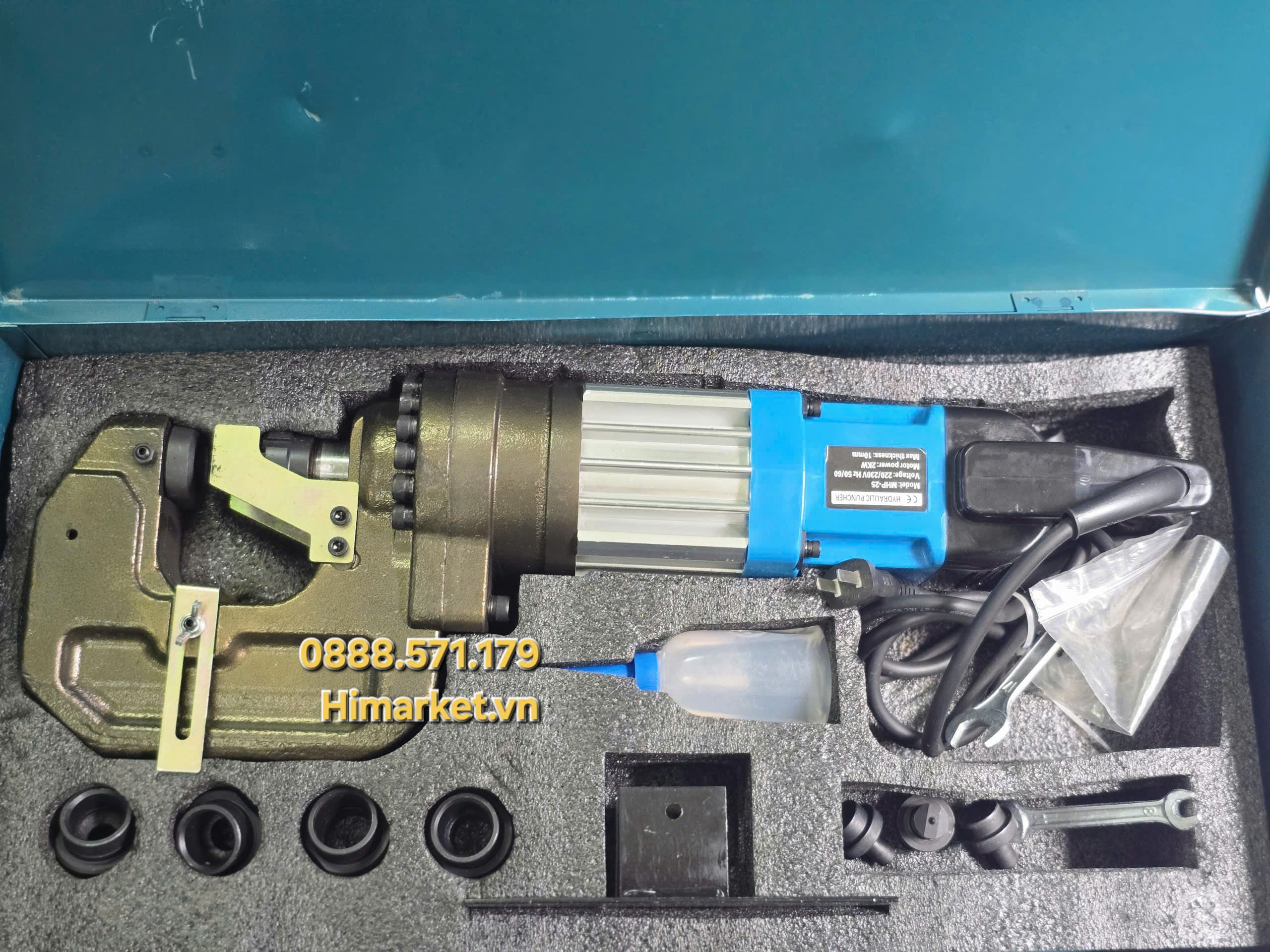 Máy đột lỗ thủy lực MHP-25 tổng quan