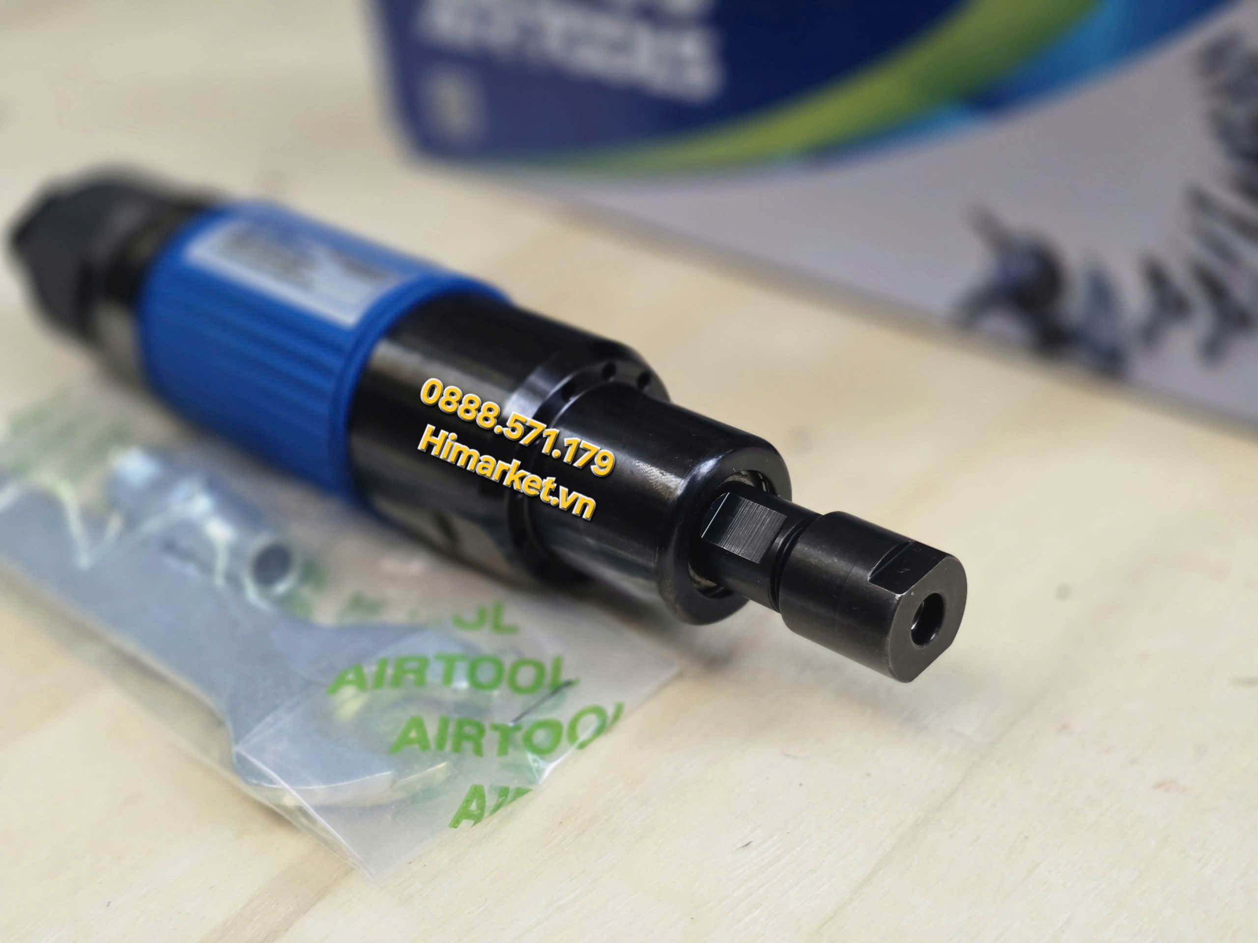 Tay cầm và chi tiết kết nối khí của DG-50S