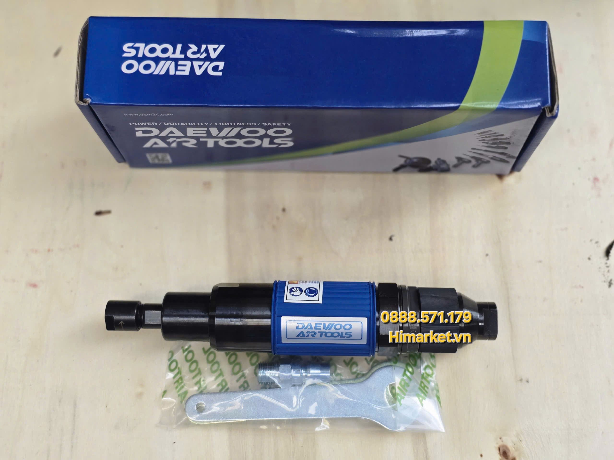 Máy mài lỗ khí nén Daewoo DG-50S tổng quan