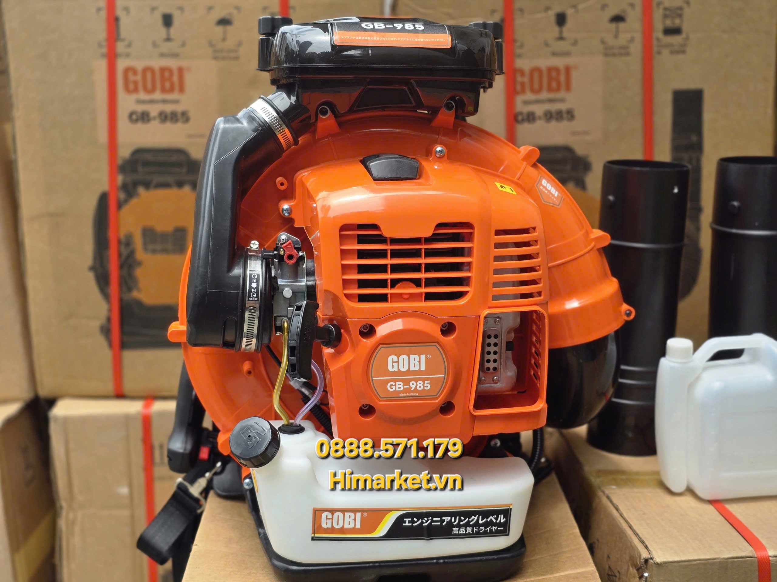 Góc nhìn khác của máy thổi lá GOBI GB-985