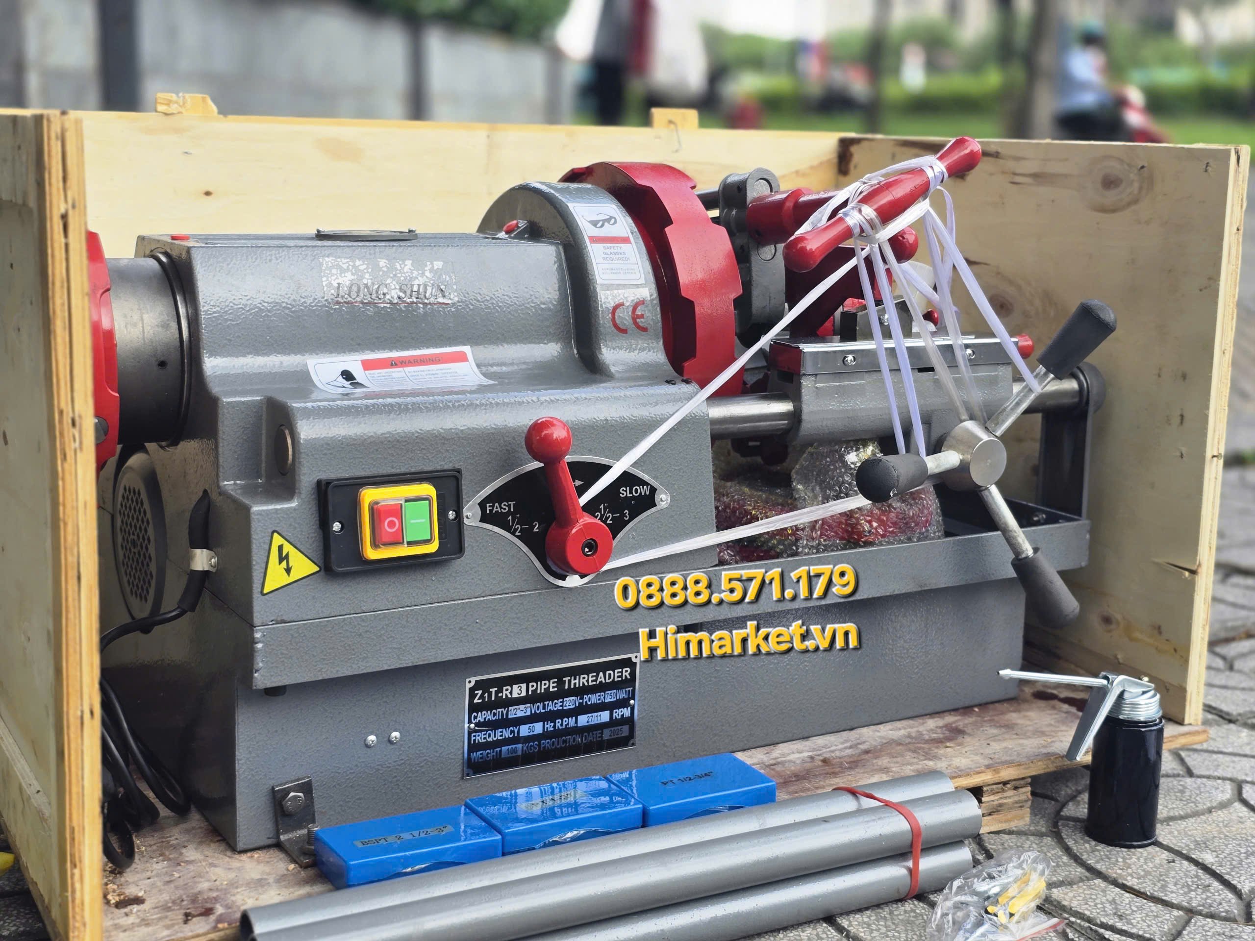 Đầu máy tiện ren và các bộ dao