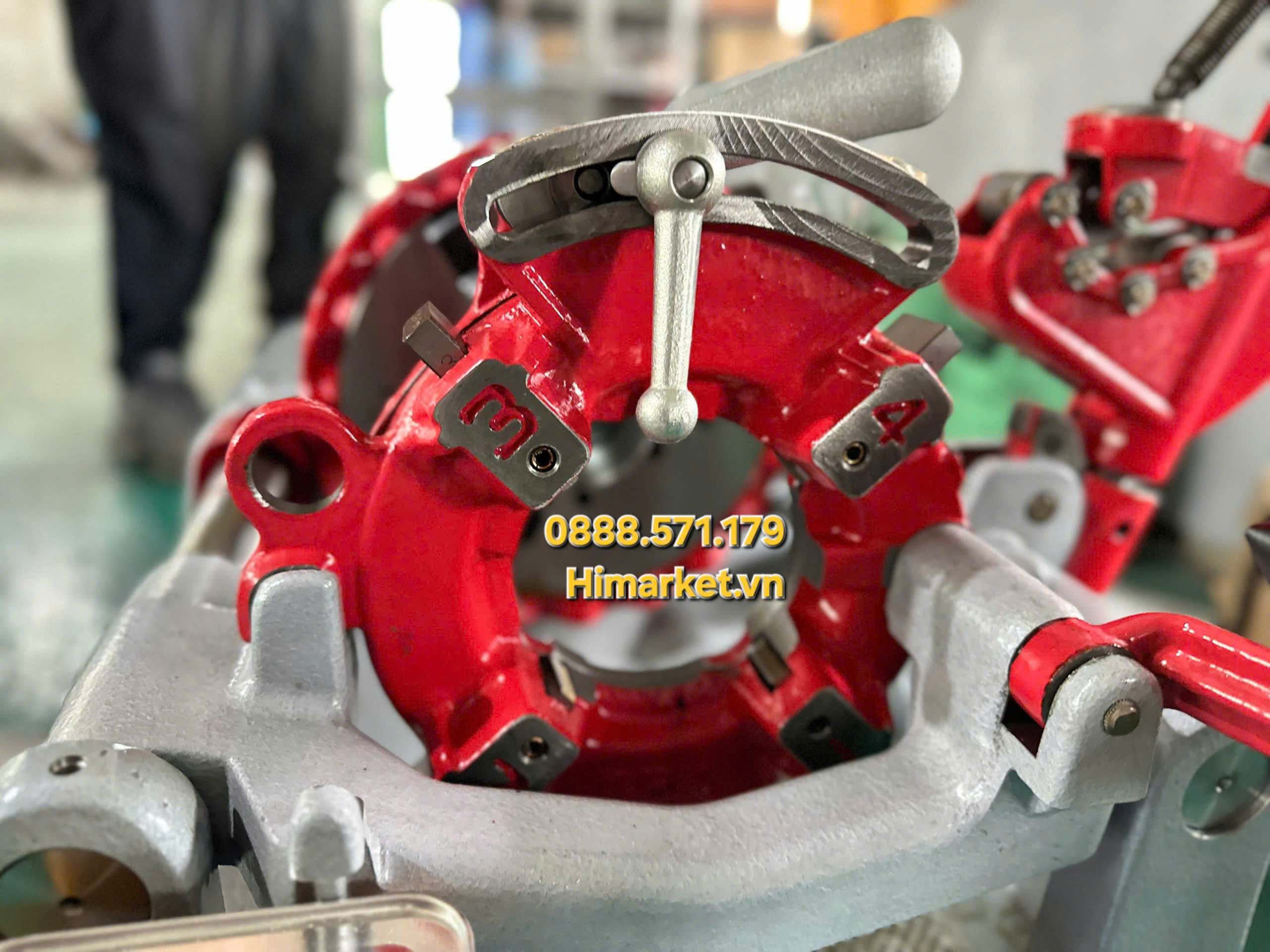 Máy tiện ren ống Rex NP80A tổng quan