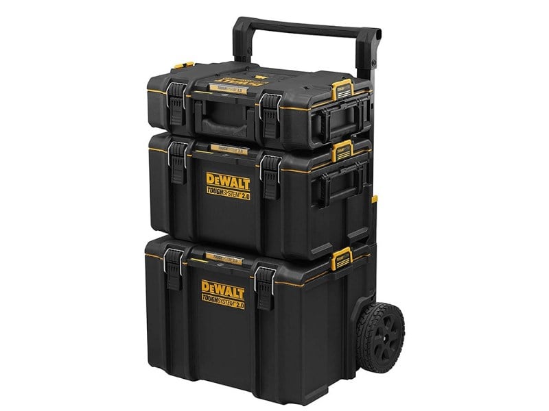 Bộ thùng đựng dụng cụ Dewalt ToughSystem 2.0 DWST83402-1 – gồm 3 thùng nhỏ, trung và lớn