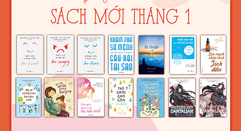 [THÁI HÀ BOOKS] SÁCH MỚI THÁNG 1