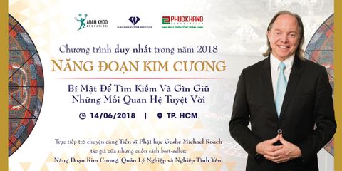 Gặp gỡ trực tiếp tác giả Geshe Michael Roach tại Hà Nội & Tp.HCM