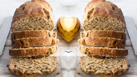 Cách làm bánh mì chuối yến mạch siêu đơn giản và lành mạnh tại nhà