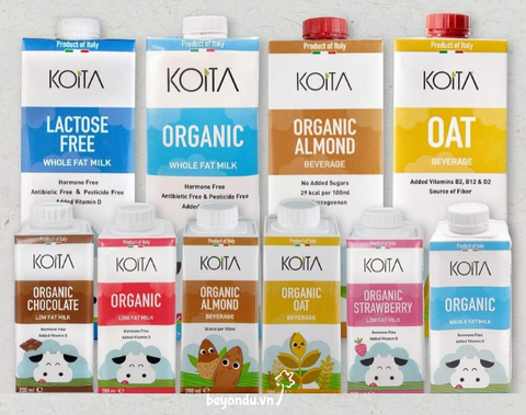 Những điều cần biết về sữa Koita - sữa tươi hữu cơ từ Ý