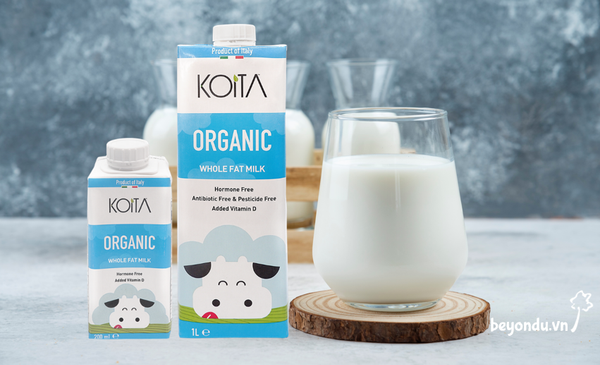 SỮA TƯƠI NGUYÊN KEM HỮU CƠ KOITA – 5 GIÁ TRỊ VƯỢT TRỘI CHO EM BÉ VÀ NGƯỜI LỚN CÓ THỂ BẠN CHƯA BIẾT