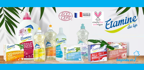 Câu chuyện Etamine du lys - thương hiệu sản phẩm tẩy rửa tự nhiên có chứng nhận và thân thiện môi trường tại Pháp