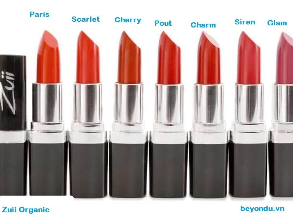 son organic Zuii Flora Lipsticks