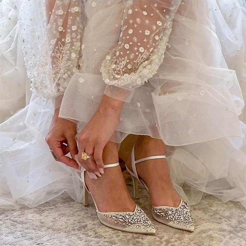 5 típ chọn giày cưới xinh lung linh cho cô dâu trong ngày trọng đại
