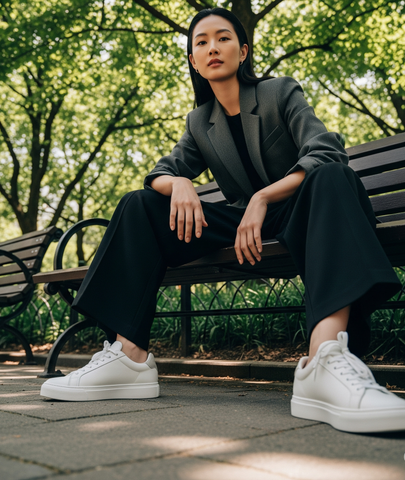 Thanh lịch với blazer & quần suông